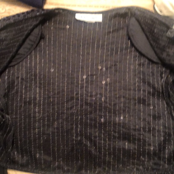 Sparkle thread and sequined dress with bolero jacket - Picture 10 of 13